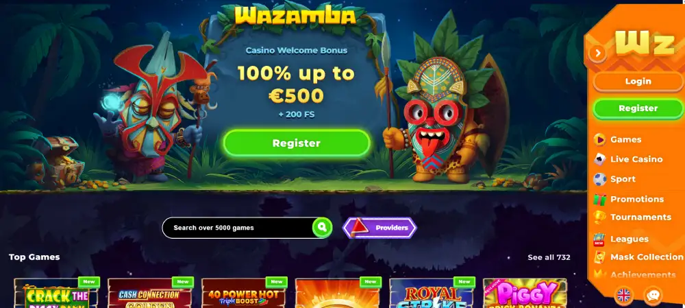 Wazamba procije